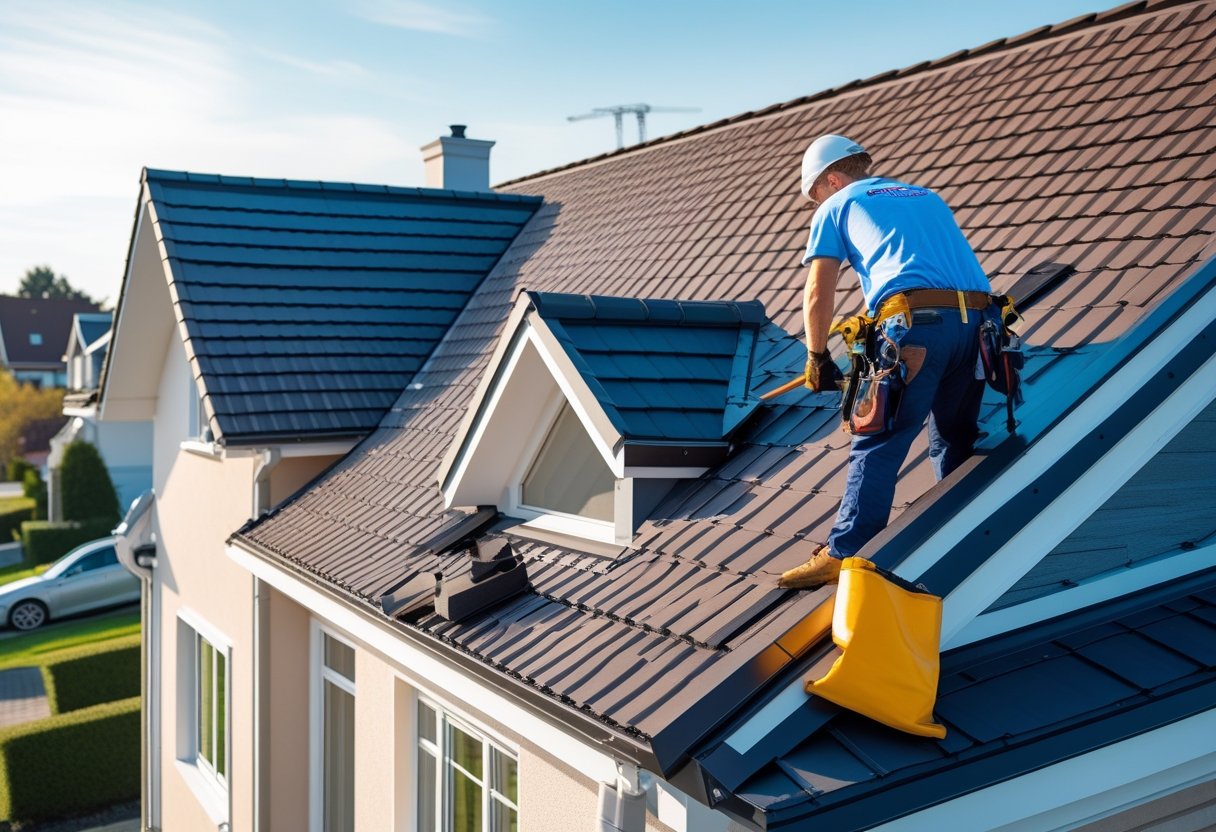 Saadan faar du et flot og velholdt tag med professionel hjaelp i Ulfborg